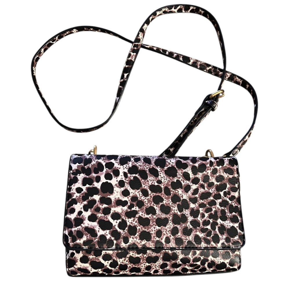 Scoop•Leopard Animal Print Crossbody Bag